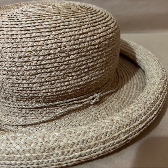 Helen Kaminski | Rolled Brim Hat Raffia Sun Hat Vintage One  display picture 3